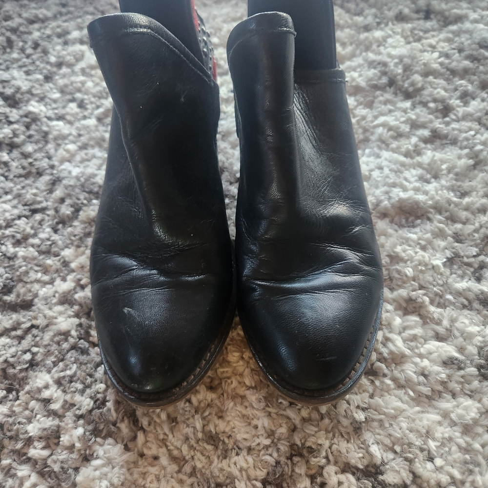 LUCKY BRAND Stylish Black Ankle Boots